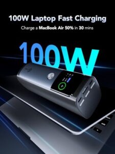 X DIGI 40000mAh Power Bank, 130W Laptop Charger, Smart Display