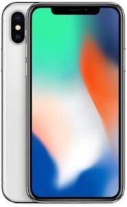 Silver Apple iPhone X, 5.8in, 256GB, Unlocked