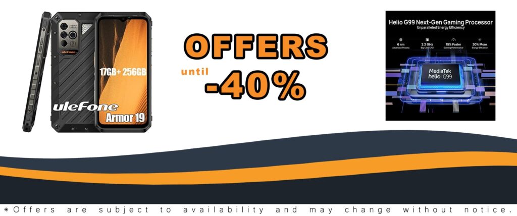 Unmatched Rugged Smartphone Experience with Power Armor 19 Unlocked Android 12 Phone