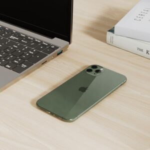 Renewed iPhone 11 Pro Max, 64GB, Midnight Green, Verizon
