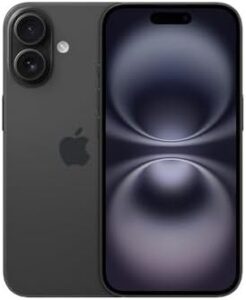 iPhone 16 Plus Black 128GB Renewed