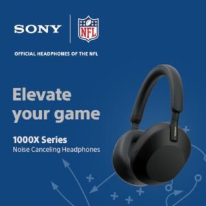 Sony WH-1000XM5 Noise Cancelling Headphones, Black