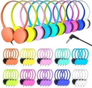 XOSDA Kids Headphones Bulk, 80 Pack, Classroom, School