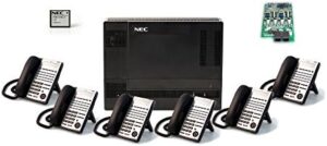 NEC 6-Handset 4-Line Landline Telephone, NEC-1100009