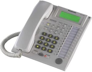 Panasonic KX-T7736 white corded phone