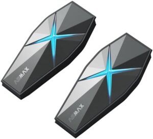 ASMAX F1 Bluetooth Motorcycle Headset with Speakers