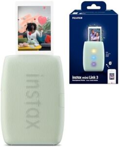 Fujifilm Instax Mini Link3 Sage Green Smartphone Printer