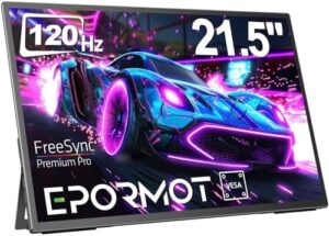 EPORMOT Portable Monitor 21.5 inch FHD 120Hz