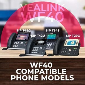 Yealink WF40 WiFi Adapter Dongle for IP Phones