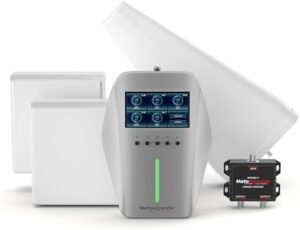 Cell phone signal booster for multiroom, 10,000 sq ft coverage