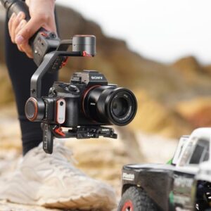 Hohem iSteady MT2 3-axis gimbal stabilizer with AI tracker and magnetic fill light