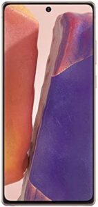 Samsung Galaxy Note 20 5G Bronze unlocked 128GB Renewed