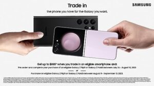 Samsung Galaxy Z Fold5 Cream, 7.6-inch display, renewed