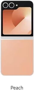 Galaxy Z Flip6 256GB Peach - Flexible 6.7" Display, 50MP Camera